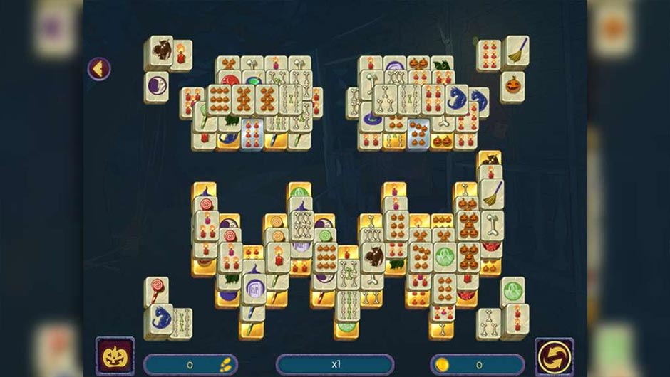 Halloween Night Mahjong - GameHouse