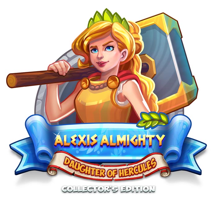 Alexis Almighty - Daughter of Hercules Collector's Edition - GameHouse Premiere Exclusive - Logo