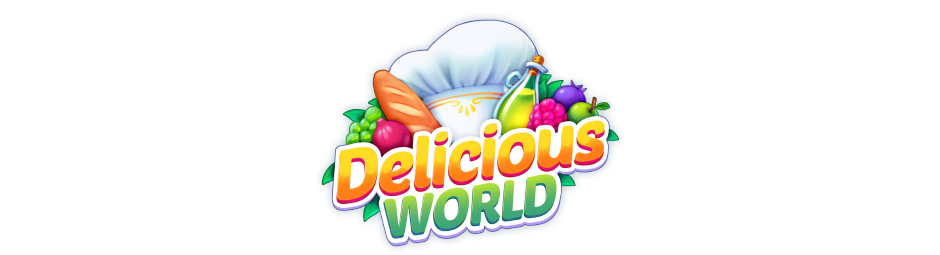 Delicious World Logo - GameHouse