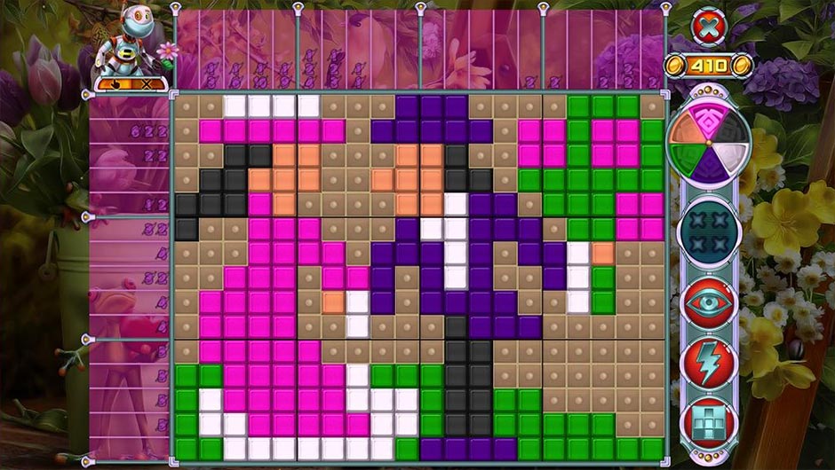 Rainbow Mosaics - Garden Helper - GameHouse