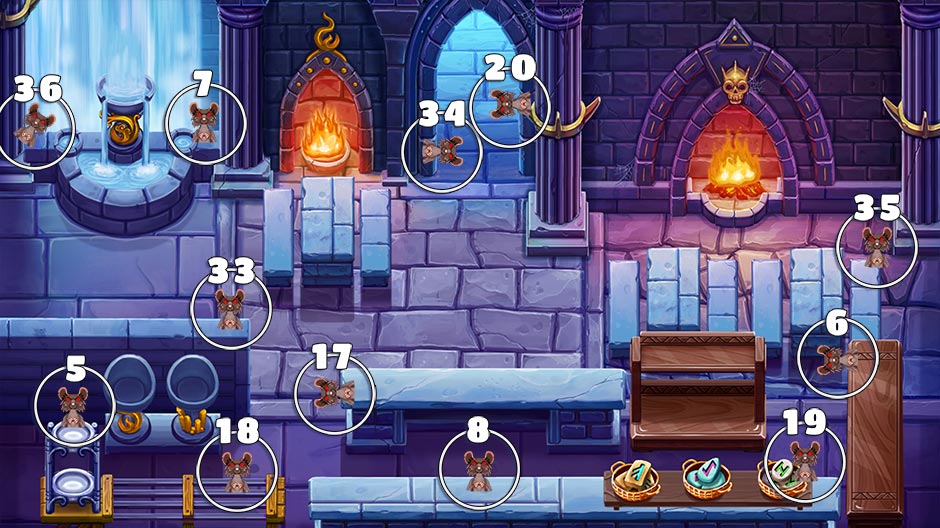 Barbarous - Tavern of Emyr Official Walkthrough - Magic Guild Rat Locations