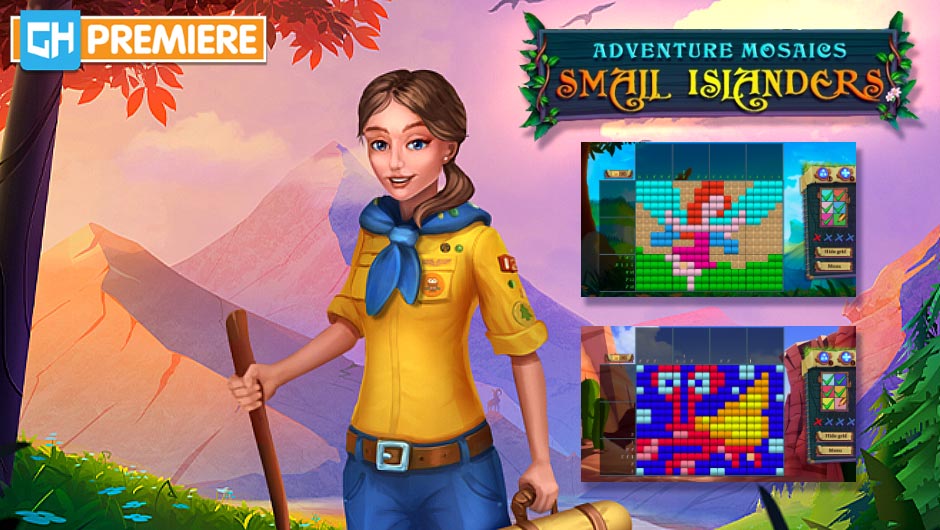 Adventure Mosaics - Small Islanders - GameHouse Premiere Exclusive