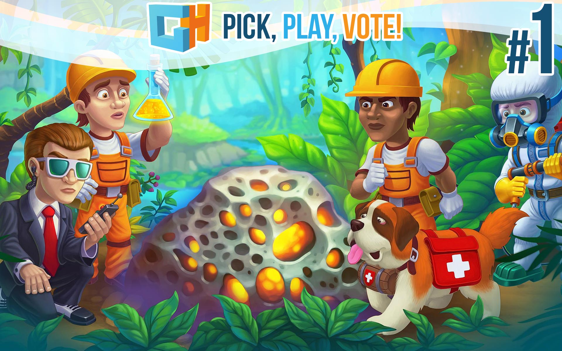 Pick, Play, Vote #1 | Meet Top 10 New Casual Games! GameHouse