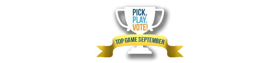 Pick, Play, Vote #1 Winner - Top Casual Game September 2020