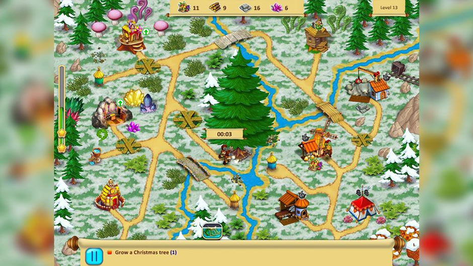 Gnomes Garden Christmas Story - GameHouse