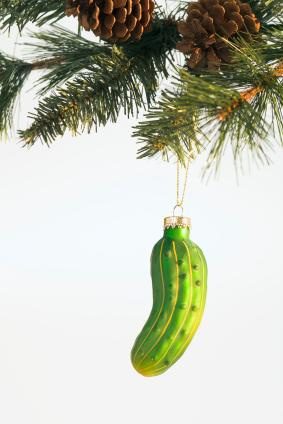 Pickle Ornament - Weird Christmas Traditions