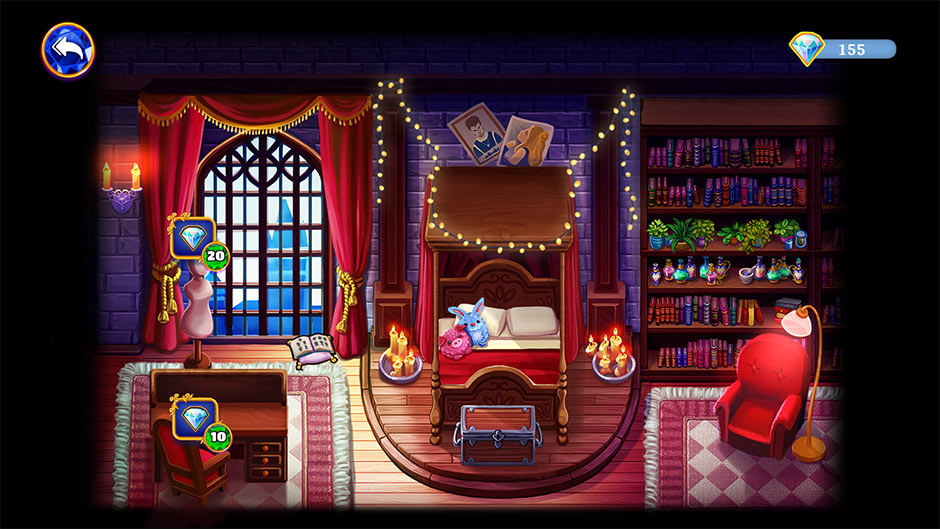 Arcane Arts Academy - Decorate Erika's Dorm Room!